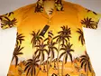Havaijipaita palmut, keltainen - Kauluspaidat - KP223 - 2