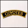 Kaarimerkki, Coyotes - Kaarimerkit - K463 - 1