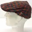 Lätsä, oranssi ruutu flat cap - Flat Capit - LC453 - 4