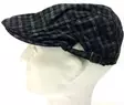 Lätsä, tummanharmaa ruutu flat cap - Flat Capit - LC463 - 4