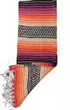 Mexico viltti, Hot pink Orange Tan - Kodin tekstiilit - MEX63 - 2