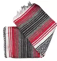 Mexico viltti, Red/Charcoal/White - Kodin tekstiilit - MEX53 - 2