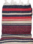 Mexico viltti Red/Navy/Tan - Kodin tekstiilit - MEX43 - 1