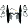 MOUNTING KIT TRIGGER-LOCK MEMPHIS FATS/SLIM-WINDSHIELD BLACK - Tuulilasit ja etumaskit - 23200083 - 1