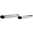 MUFFLERS 3" HP-PLUS SLIP-ON SLASH CUT CHROME - Pakoputket ja niiden osat - 18010693 - 1