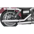 MUFFLERS 3" SLIP ON TAPERED CHROME - Pakoputket ja niiden osat - 18010153 - 1