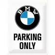 Peltikyltti BMW Parking 30 x 40cm - Taulut, kehykset - PELT323 - 1