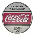 Peltikyltti Coca Cola, Please pay - Taulut, kehykset - PELT403 - 1