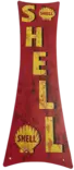 Peltikyltti Shell pystymalli retro - Taulut, kehykset - PELT153 - 2
