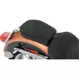 PILLION PAD DRAG SPECIALTIES SEATS WIDE REAR SOLO VINYL BLACK - Satulat ja satulanpäälliset - 08030353 - 1