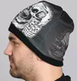 Pipo Hot Leathers Assassin skull beanie - Pipot - PI543 - 1