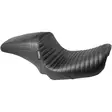 SEAT KICKFLIP BLACK/PLEATED - Satulat ja satulanpäälliset - 08030583 - 1