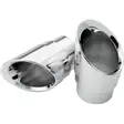 SLASHDOWN BILLET EXHAUST TIP CHROME - Pakoputket ja niiden osat - 18610743 - 1