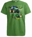Tpaita John Deere vihreä etu kuvalla - T-paidat - TP1323 - 1