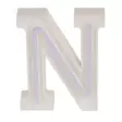 Värikäs N- kirjain, LED n.16 cm - Valaisin, valoketju - VALO13 - 2