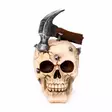 Vasarakallo, 12 x 18 x 15 cm - Kallot, Halloweenrekvisiitta - HOR753 - 2