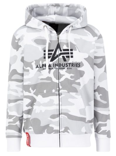 Alpha huppari valk camo vetoketjulla - Hupparit - ALP63 - 1