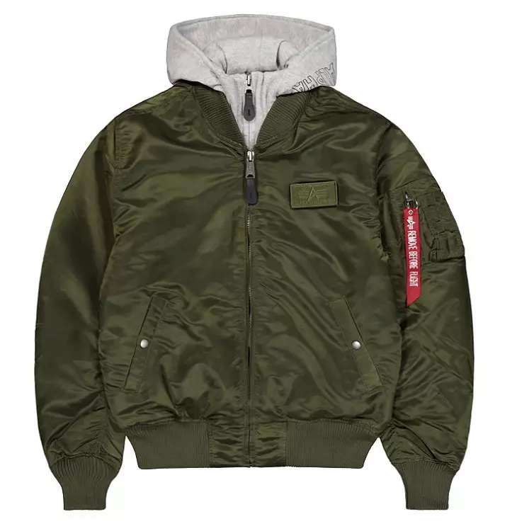 Alpha pilottitakki MA-1 D-tec dark green - Pilottitakit - ALP133 - 8