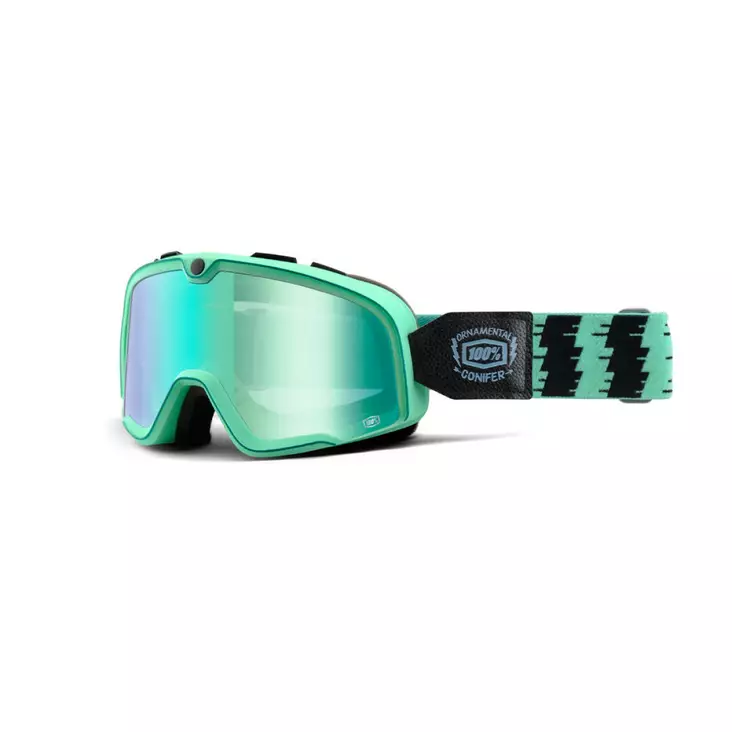 BARSTOW ORNAMENTAL CONIFER RACING GOGGLE W/ MIRROR GREEN LENS - Ajolasit - 26012193 - 1