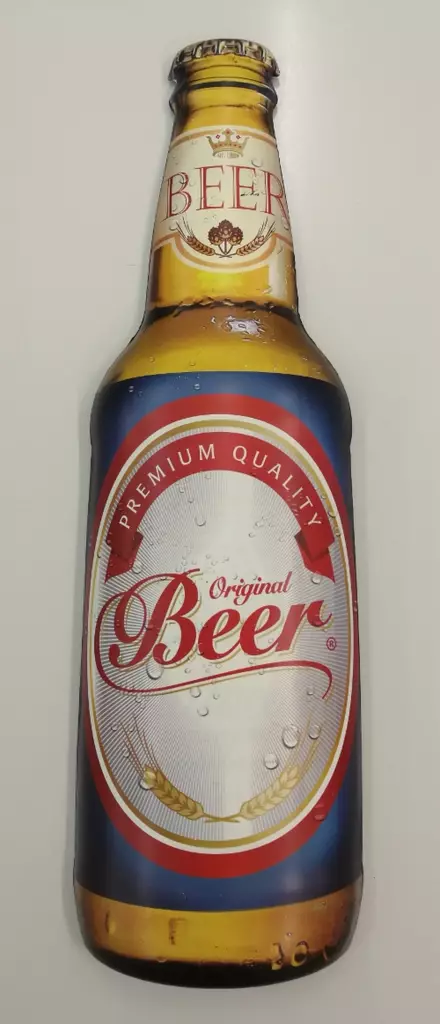 Beer Bottle-peltikyltti - Taulut, kehykset - PELT73 - 1