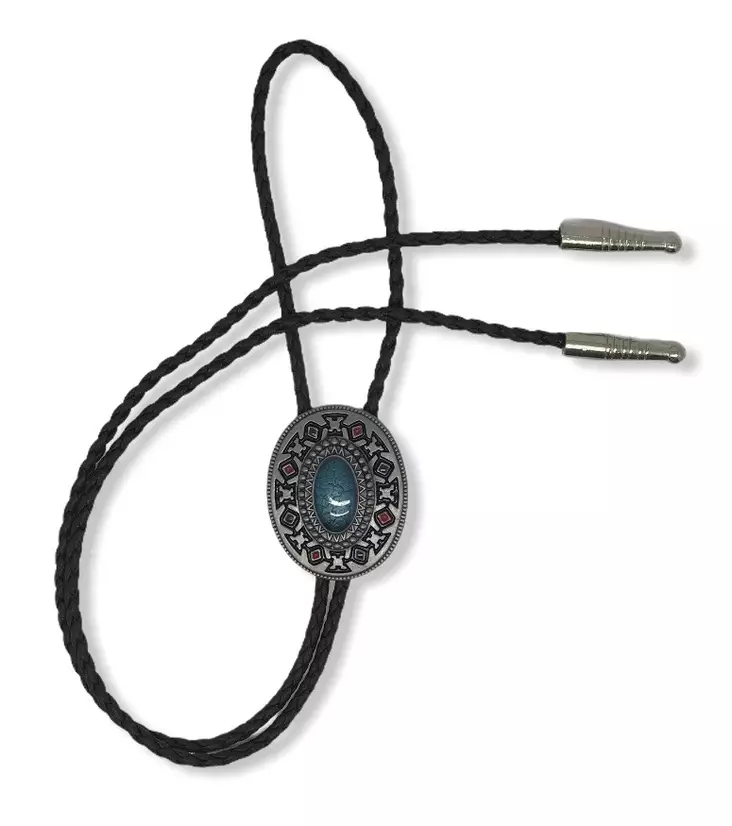 Bola, sininen kivi - Kravatit ja bolo - BA283 - 1