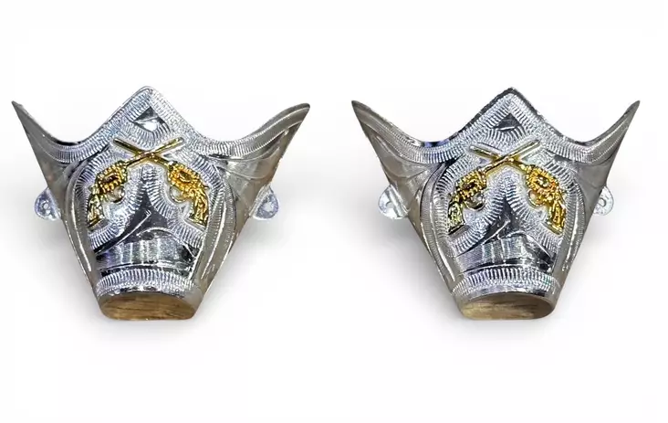 Bootsin kärkirauta, Crossed Pistols - Kärkiraudat - KRAU3 - 1