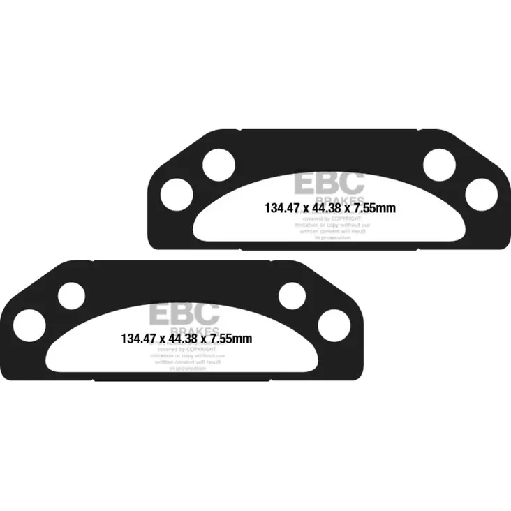 BRAKE PAD FA-TT SERIES CARBON FIBER - Jarrupalat - 17200563 - 1