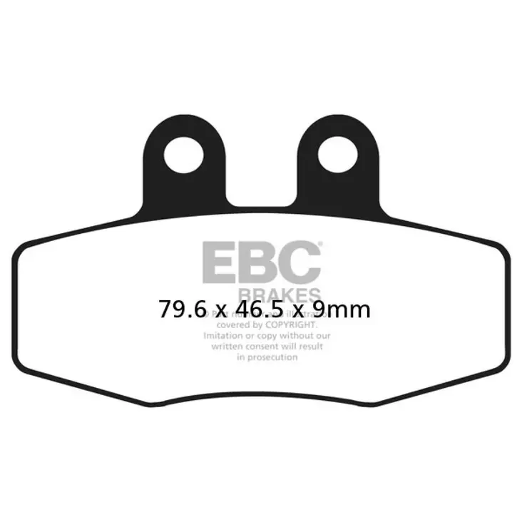 BRAKE PAD FA SERIES ORGANIC - Jarrupalat - 17200483 - 1