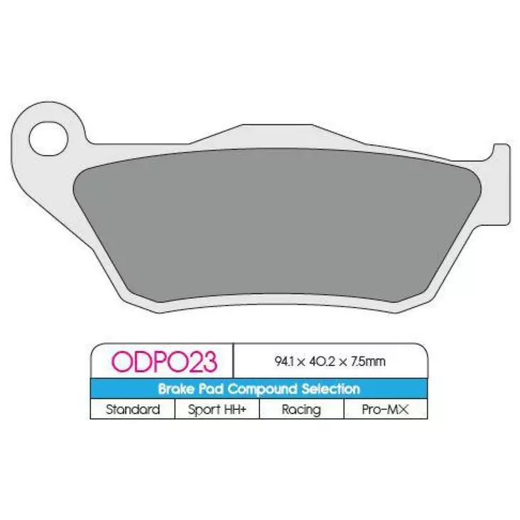 BRAKE PAD ORGANIC SCOOTER - Jarrupalat - 17200603 - 1