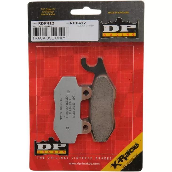 BRAKE PAD SINTRD RDP412 - Jarrupalat - 17212733 - 1