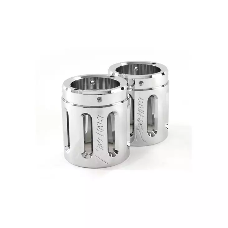 END CAPS SLOT 4" EXHAUST MOTO CHROME - Pakoputket ja niiden osat - 18020343 - 1