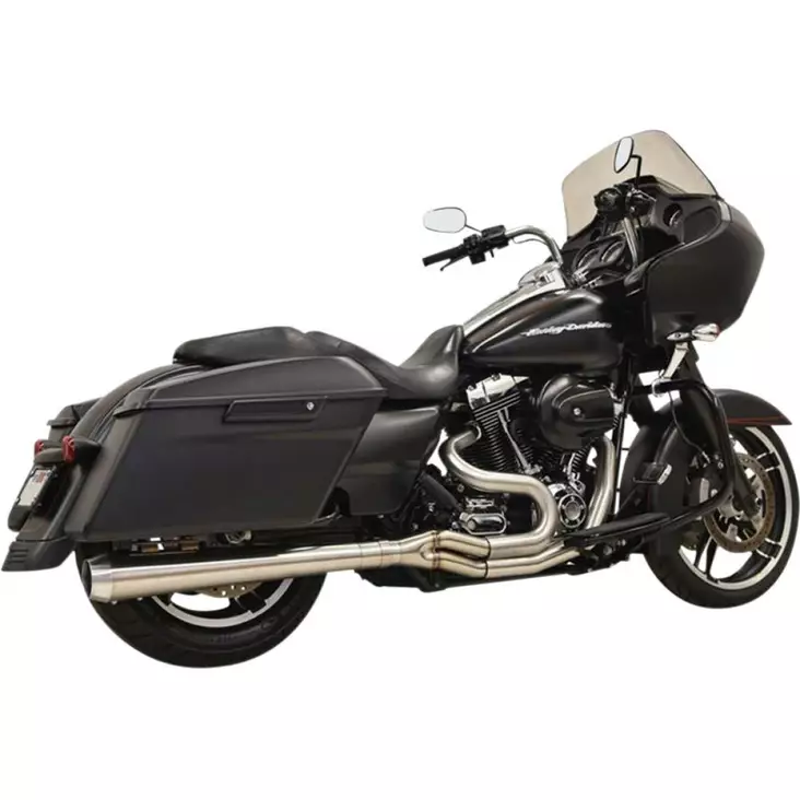 EXHAUST SYSTEM ROAD RAGE III MEGAPHONE 2-INTO-1 LONG STAINLESS STEEL - Pakoputket ja niiden osat - 18002173 - 1