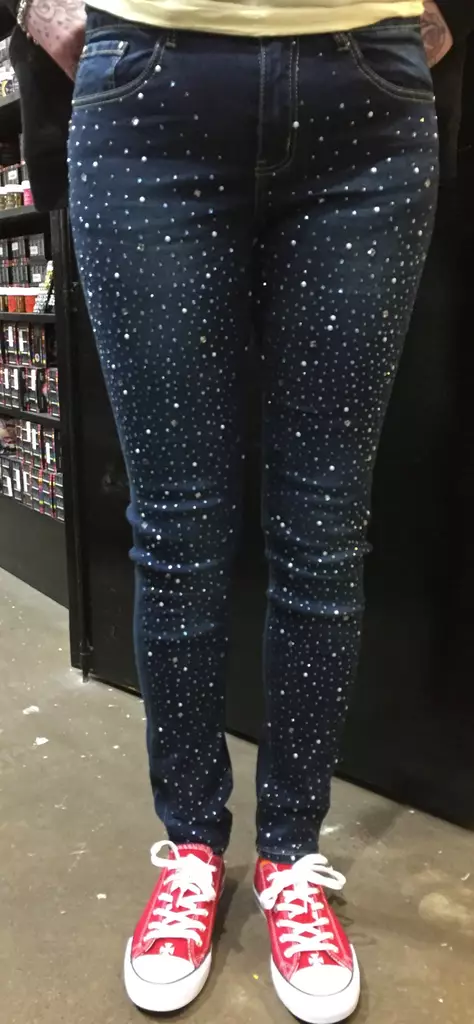 Farkut, tummansiniset zirkoneilla - Farkut - FAR43 - 1