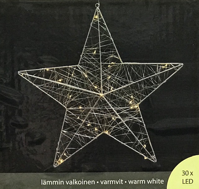 Finnlumor-valotähti, LED 50 cm - Joulu - JOULU33 - 1