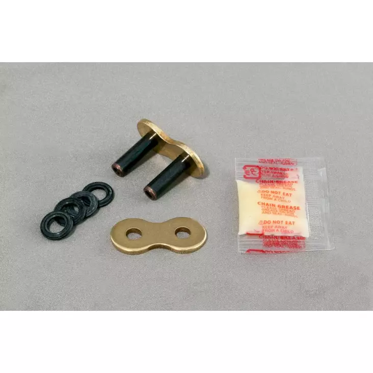 GB530ZXW-CLF 1 LINK 530 XW-RING CONNECTING LINK / GOLD/BLACK / STEEL - Ketjut ja ketjulinkit - 12250523 - 1