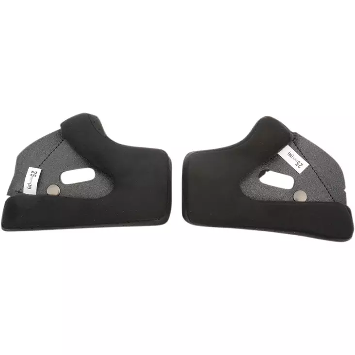 GRINGO/GRINGO S CHEEK PADS BLACK 16 MM - Kypärätarvikkeet - 01342493 - 1