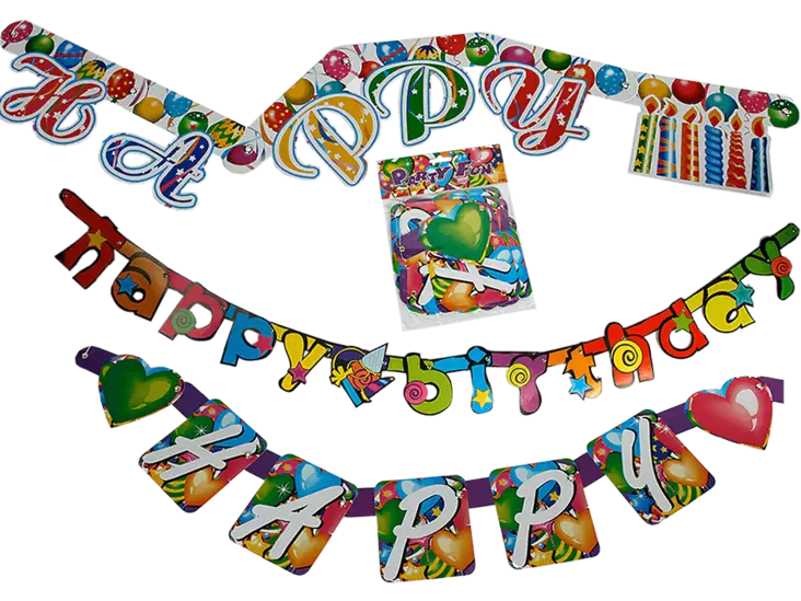 Happy Birthday köynnös - Keittiötarvikkeet - PRT793 - 1