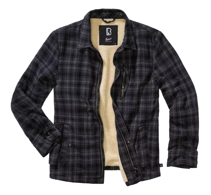 Harmaa Sherpa Jacket - Kangastakit - BR173 - 1