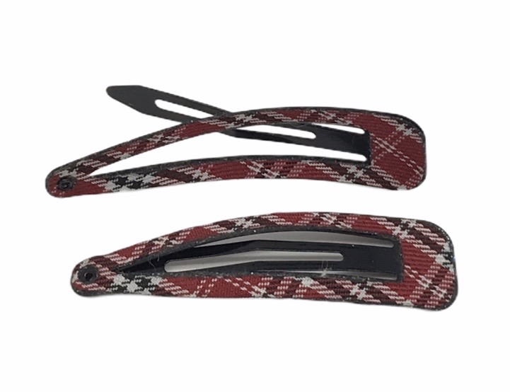 Hiuspinni pun. ruutu 2 kpl - Hiuskoristeet - PIN253 - 1