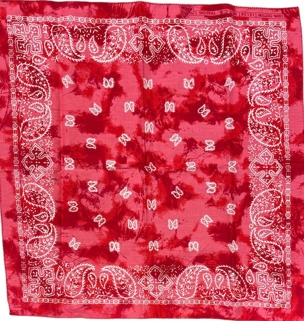 Huivi kasmir-kuvio, vadelmanpunainen - Huivit - HU493 - 1