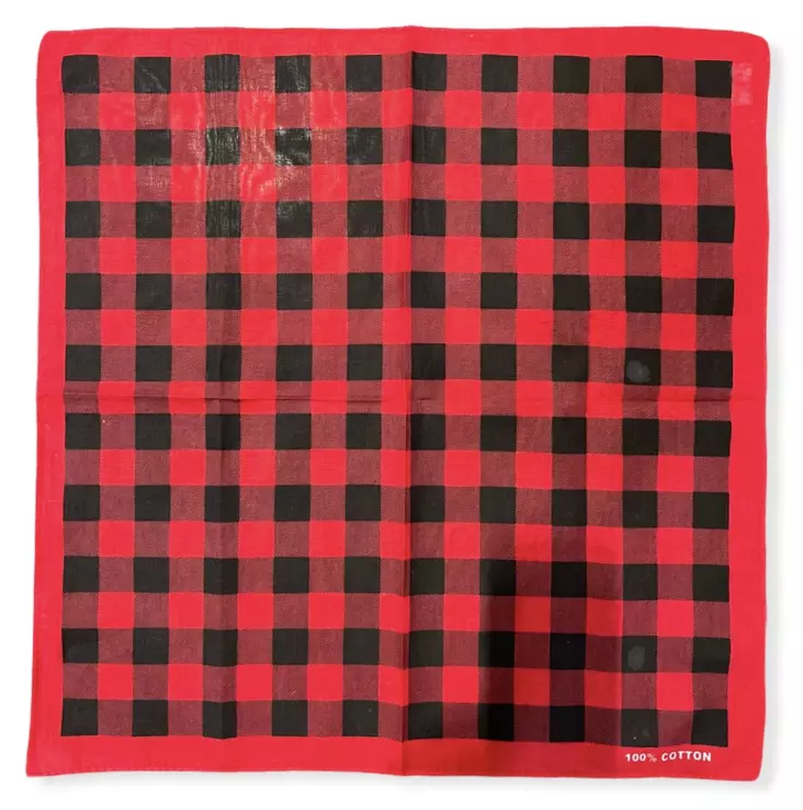 Huivi, Punamusta ruutu - Huivit - HU483 - 1