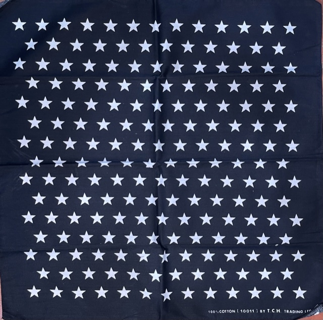 Huivi, Stars mustavalkoinen - Huivit - HU503 - 1