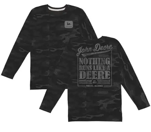 JD Camo selkäprintti pitkähiha - Pitkähihaiset paidat - JD3 - 1