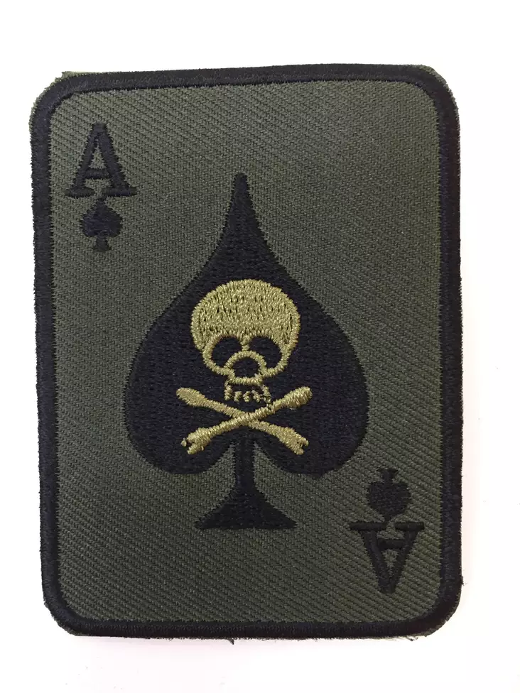 Kangasmerkki,Ässä - Kangasmerkit - K1063 - 1