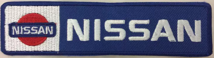 Kangasmerkki, Nissan sininen - Kangasmerkit - K1413 - 1