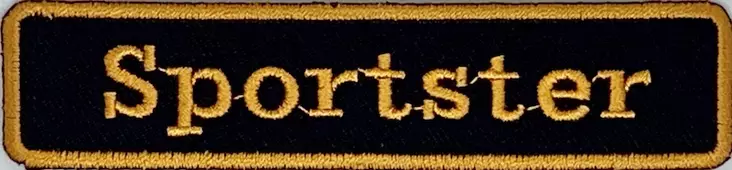 Kangasmerkki Sporster - Kangasmerkit - K1513 - 1