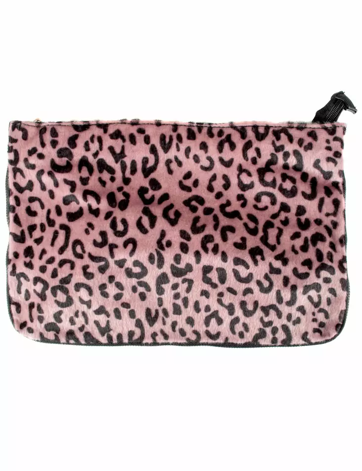K=C3=A4silaukku, Leopardikuosi, pink - Laukut - NL413 - 1
