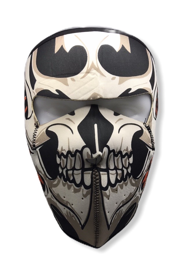 Kasvomaski Tribalskulll, neopreeni - Ajovarusteet - KM33 - 1