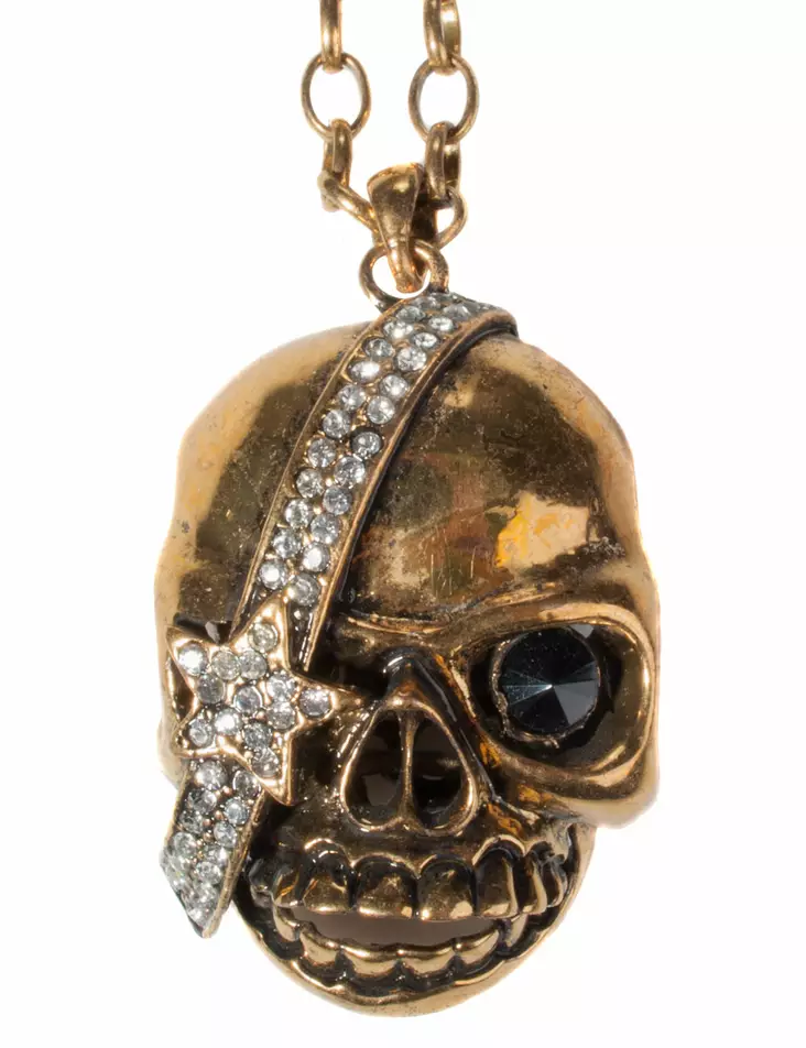 Kaulakoru, Pääkallo, timanttisilmällä - Kaulakorut - BA213 - 1