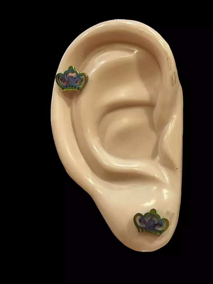 Korvakorut Moniväri Metallikruunu - Korvakorut - KRV223 - 1